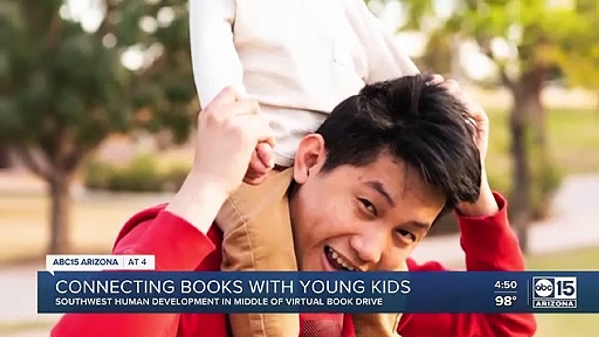 Non-profit connects young kids with books