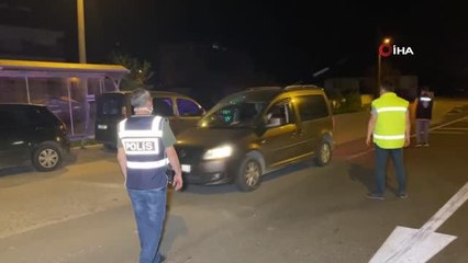 Düzce'de korona virüs denetimleri sürüyor