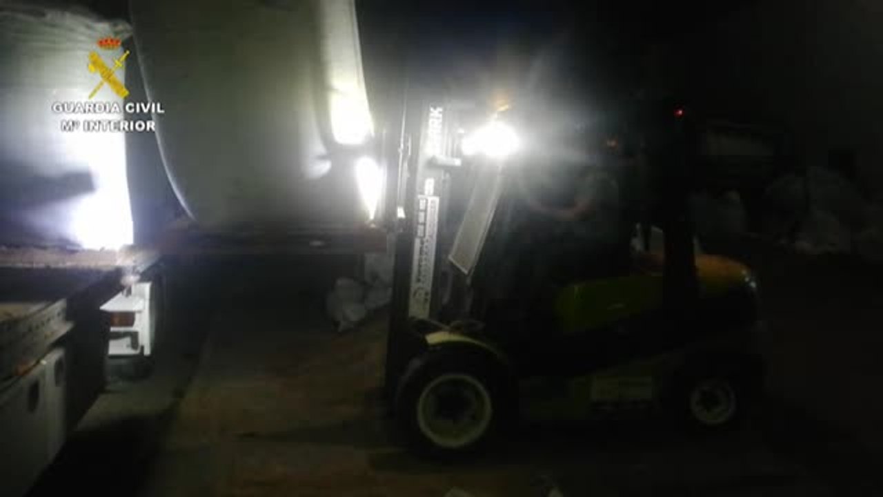 Desarticulada una organización criminal dedicada a envíos a gran escala de marihuana a Europa