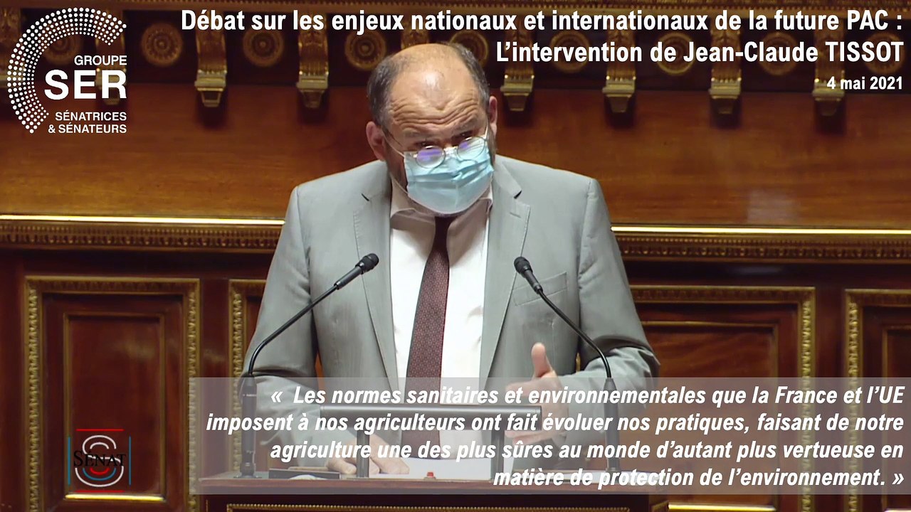 Enjeux de la PAC : l'intervention de Jean-Claude Tissot