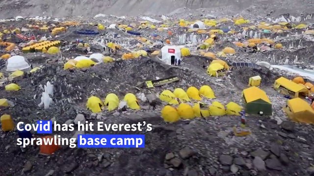 Covid threatens Everest climbing comeback plans