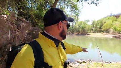 Pescando en LAGUNA CRISTALINA entre las MONTAÑAS