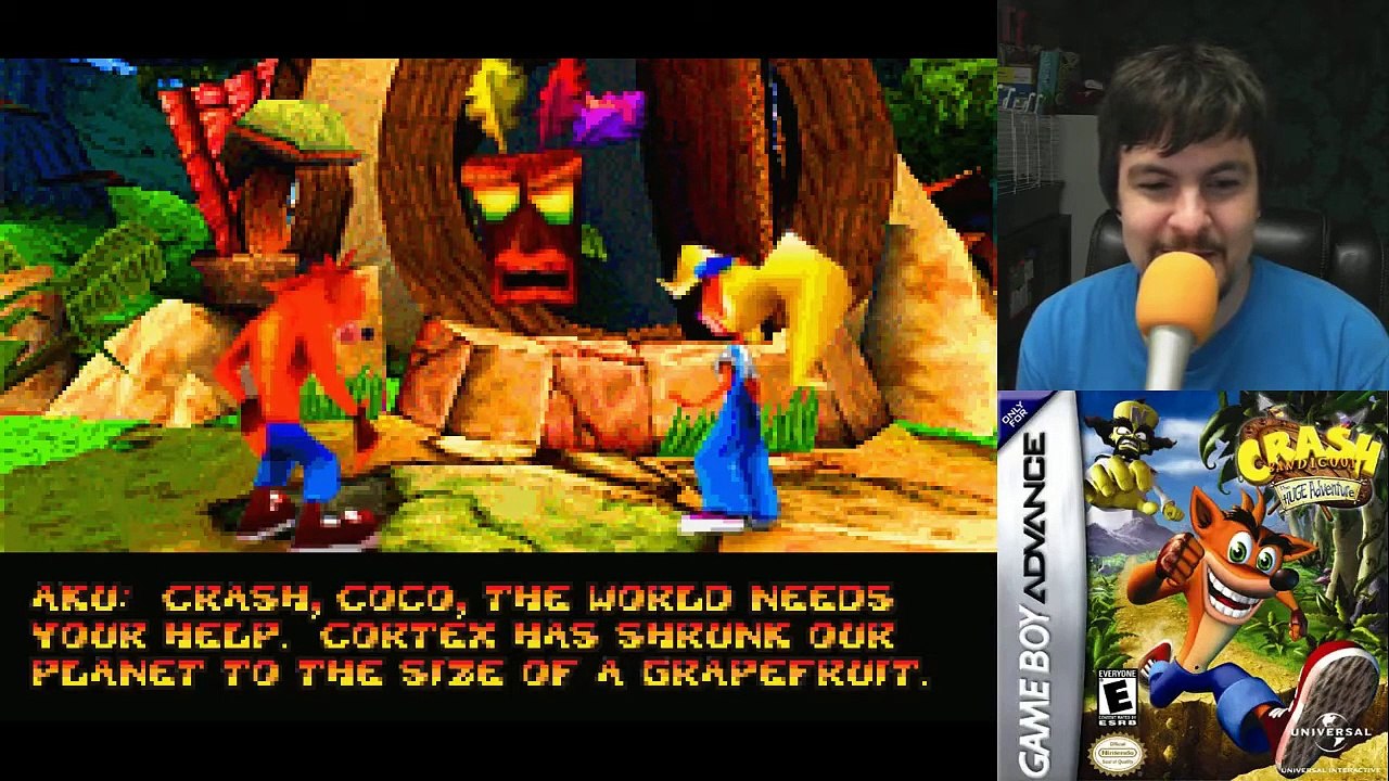 Old School - Crash Bandicoot: The Huge Adventure (GBA)