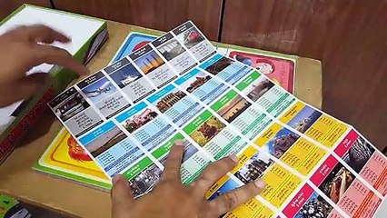 Unboxing and Review of Rashmi toys Rangilo Gujarat business board game in Gujarati