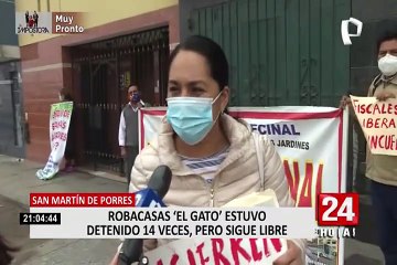 SMP: delincuente conocido como "el Gato" trepa casas para robar, pero sigue libre