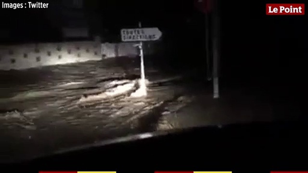 Les premières images des orages et inondations...
