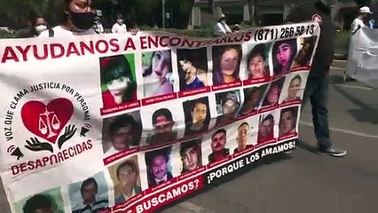 "¡¿Dónde están nuestros hijos?!", gritan mujeres en México en el Día de la Madre