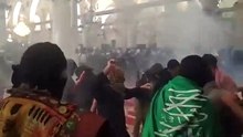 صوار من داخل المسجد الاقصى اثناء هجوم قوات الاحثلال على المصلين