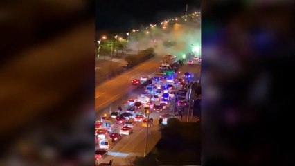 Giresunspor'a Karadeniz'de coşkulu karşılama