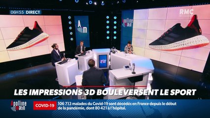 La chronique de Frédéric Simottel : Les impressions 3D bouleversent le sport - 11/05
