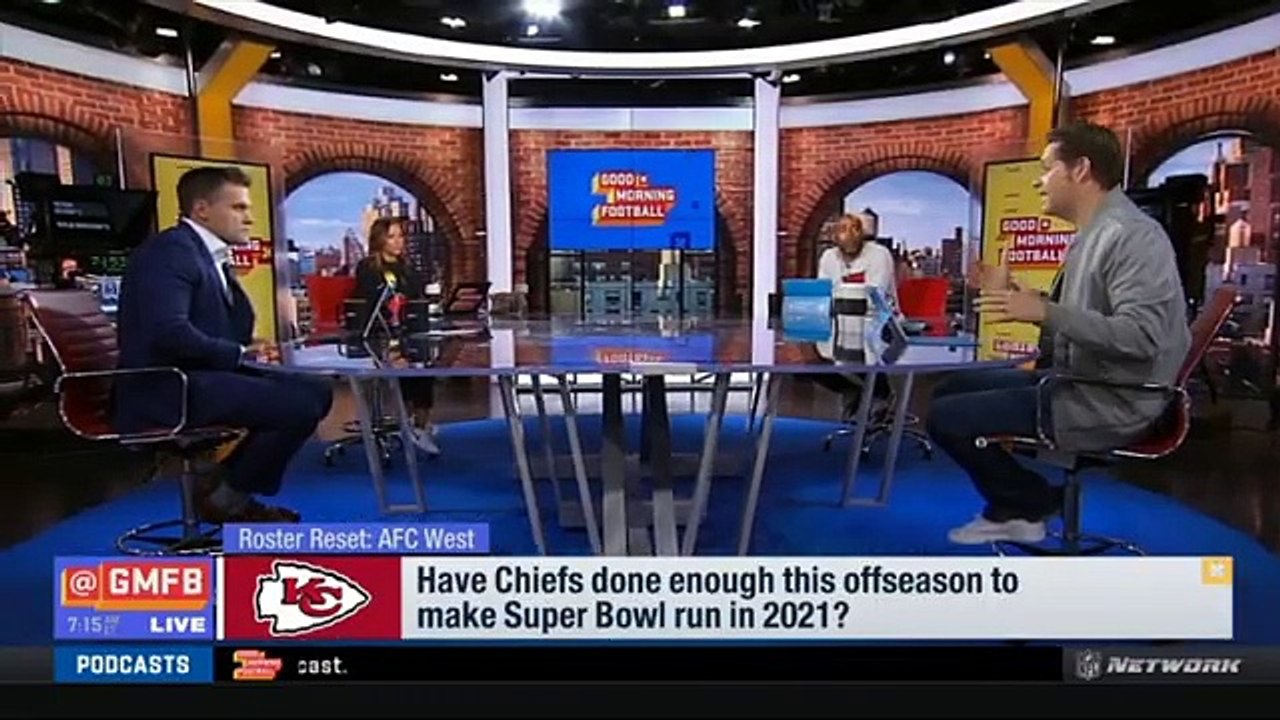 Good Morning Football | Peter Schrager "Heated" Patrick Mahomes & Chiefs Is Contender For Super Bowl