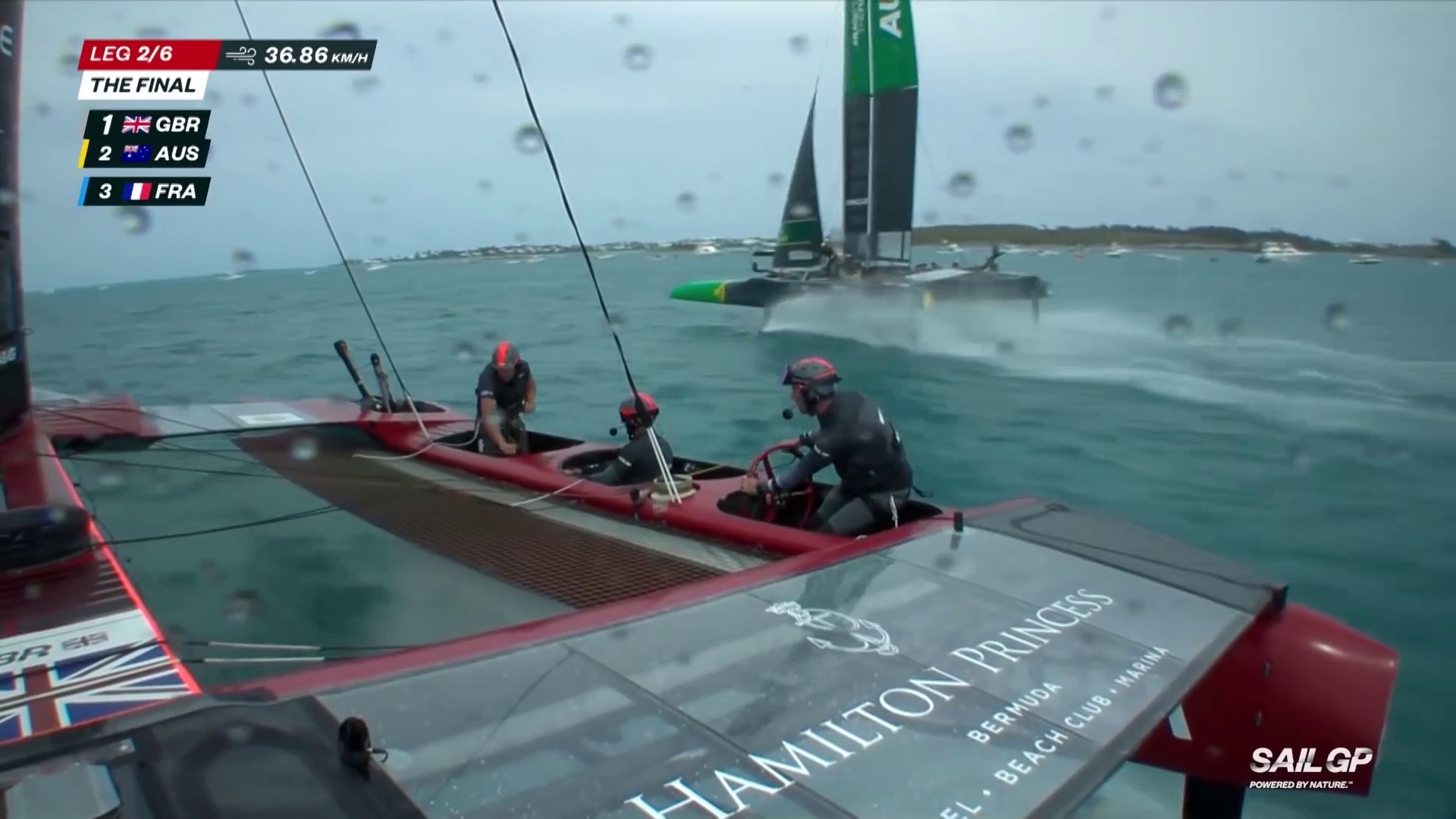 SailGP 2021 / 2022 : Start Line Action  Bermuda Sail Grand Prix