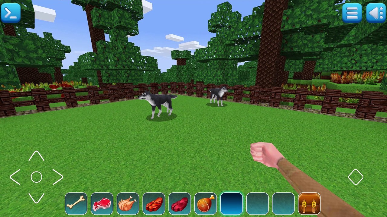 WOLF breeding in #Realmcraft Game || #Tutorials: How to breed wolf in minecraft❓