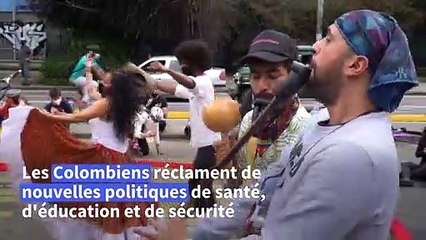 Colombie: 9e jour de manifestation contre le président Ivan Duque