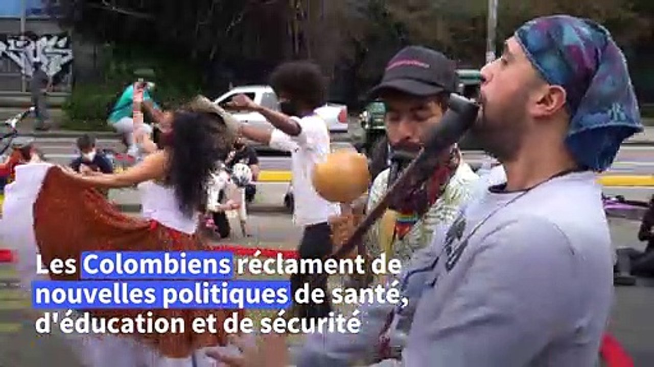 Colombie: 9e jour de manifestation contre le pr...