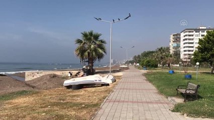 Adana, Mersin, Hatay ve Osmaniye'deki cadde ve sokaklarda "tam kapanma"da sakinlik hakim