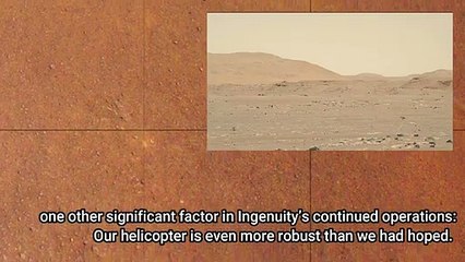 Ingenuity Helicopter Fifth Flight Will Be Different with New Height and First On