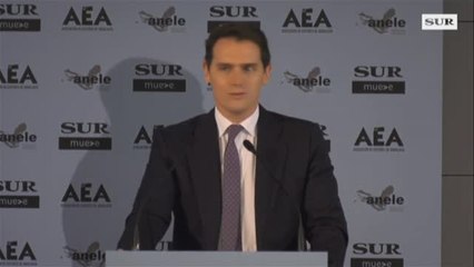 Albert Rivera: "Lo último que puede hacer uno en le vida es añorase a sí mismo"