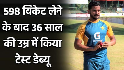Tabish Khan makes Test debut at the age of 36 against Zimabwe in Harare| वनइंडिया हिंदी
