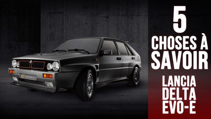 Lancia Delta EVO-e, 5 choses à savoir sur un restomod/retrofit par GCK EXCLUSIV-e