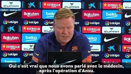 Le message de Ronald Koeman à Ansu Fati