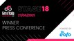 Giro d'Italia 2021 | Stage 18 Press Conference