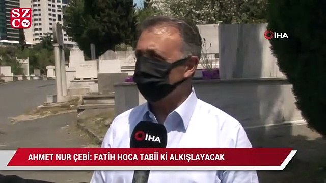 Ahmet Nur Çebi: “Fatih hoca tabii ki alkışlayacak”