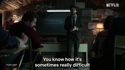 Professor Shows You How To Play Something | Money Heist | La Casa De Papel | Netflix India