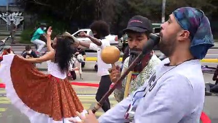 العروض الفنية طريقة للاحتجاج في كولومبيا