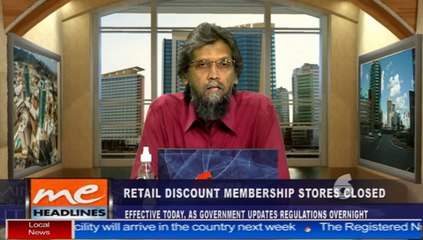 Retail discount membership stores closed - 7th May, 2021