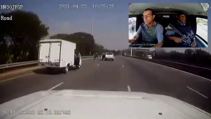 Nouvel angle de caméra du braquage du fourgon en Afrique du Sud