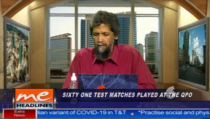 Sixty One test matches played at the OPO (2) - 7th May, 2021
