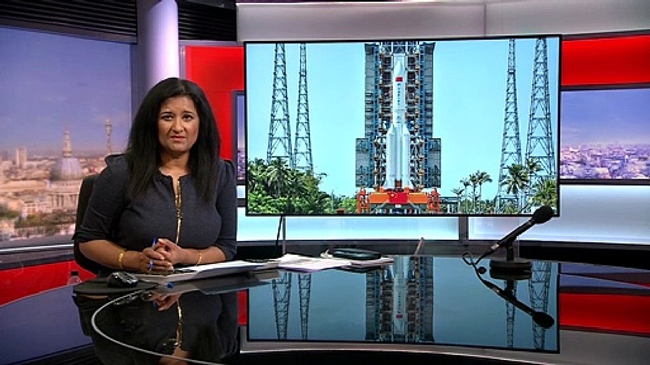 Chinese rocket to come crashing down to Earth at unknown location - BBC News