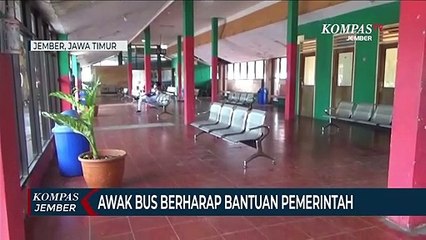 Mudik Dilarang, Terminal Sepi Penumpang, Perusahaan dan Awak Bus Merugi