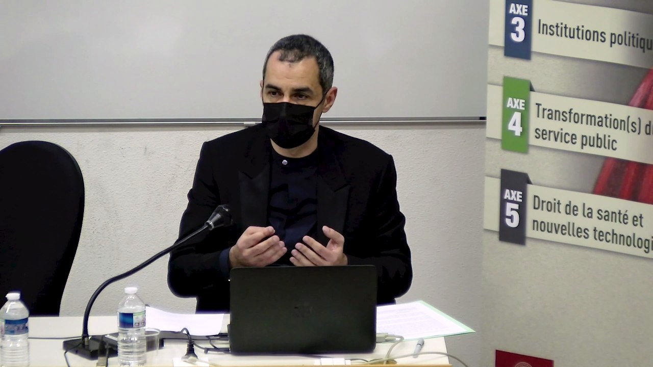 "Parcours du patient et relation médicale", Vincent VIOUJAS, Directeur d’hôpital et chercheur associé au centre de droit de la santé de la faculté de droit d’Aix-Marseille Débats-_IMH_26-03-21_Le parcours du patient_09_V_Vioujas