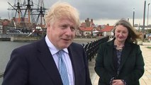 Boris Johnson visits Hartlepool after Tories take seat