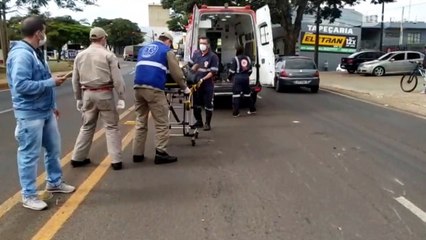 Acidente na Avenida Minas Gerias deixa dois feridos