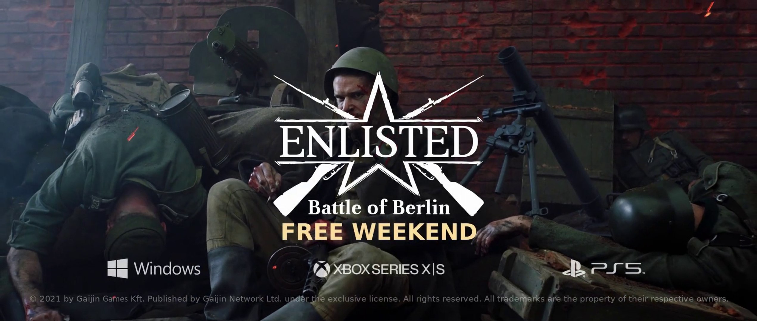 ⁣ENLISTED: Battle of Berlin | Free Weekend - Live Action Trailer