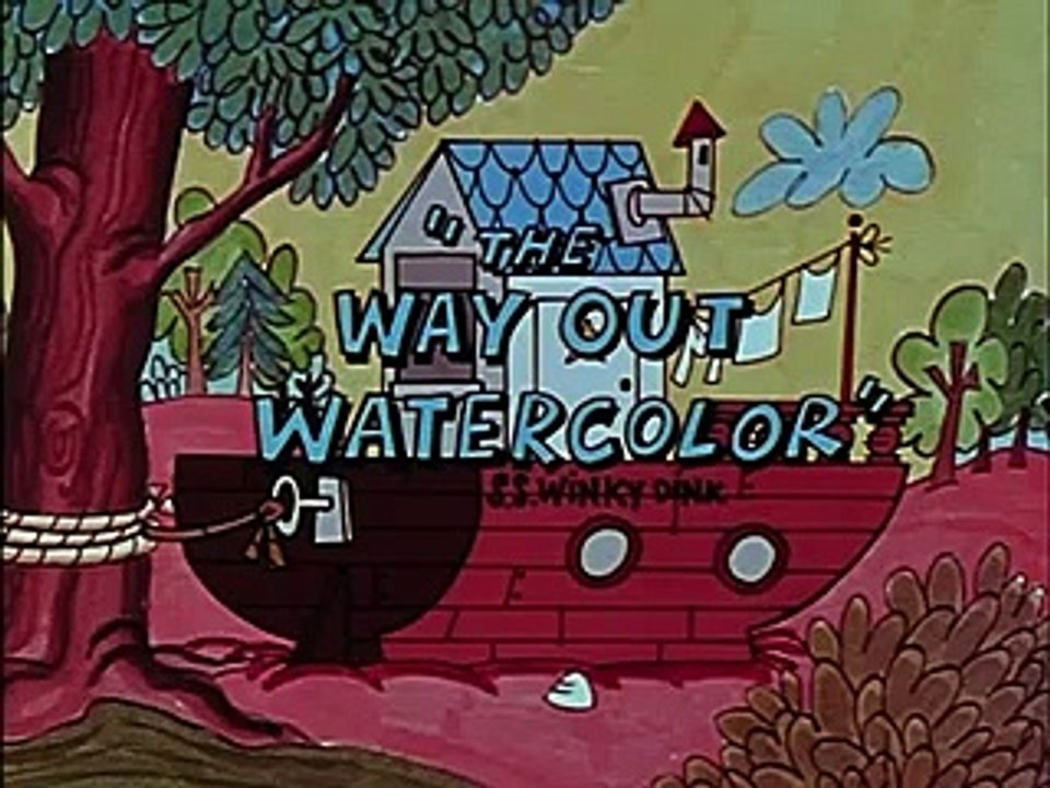 Winky Dink And You! E5: The Way Out Watercolor (1968) - (Animation, Comedy, Family, Short, TV Series)