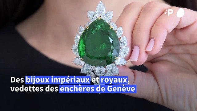 Des bijoux impériaux et royaux, vedettes des enchères de Genève