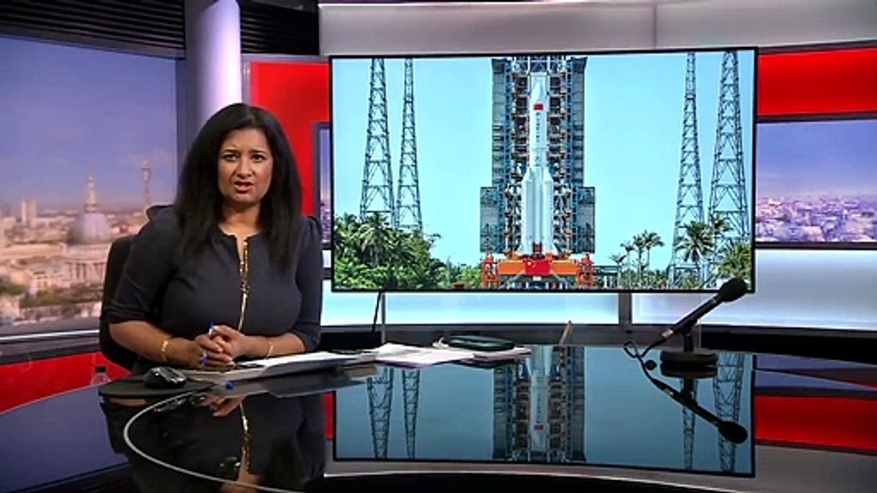 Chinese rocket to come crashing down to Earth at unknown location - BBC News