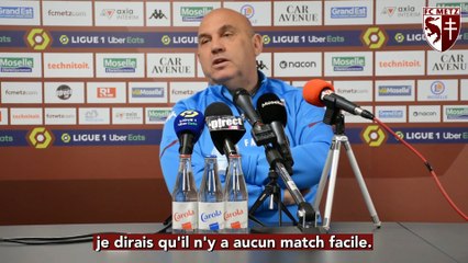 Metz - Nîmes, la conférence d'avant-match