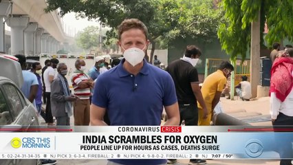 COVID-19 infections surge as India's hard-hit capital faces oxygen shortage