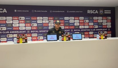 Vincent Kompany (Anderlecht) avant le match contre l'Antwerp