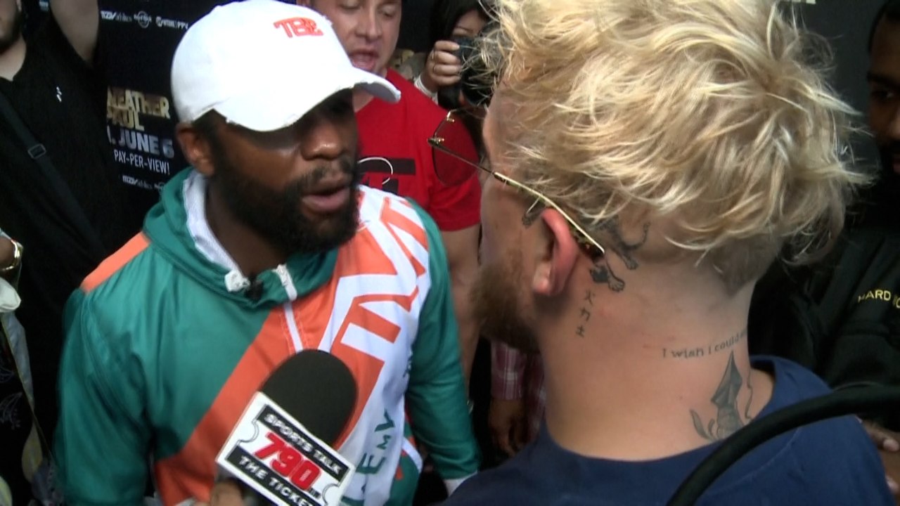 Mayweather contre Logan Paul : une bagarre en attendant le combat de boxe