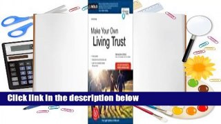 Full E-book  Make Your Own Living Trust  For Kindle