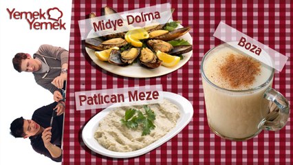 Download Video: Yabancilar Türk Yemeklerini Denerse: Midye Dolma, Boza, Patlicanli Meze