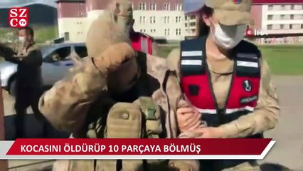 Foseptik cinayeti aydınlatıldı, karısı kocasını öldürüp, 10 parçaya bölmüş