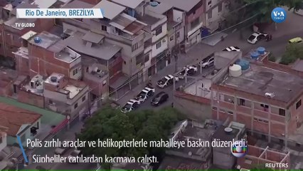 Brezilya’da Uyuşturucu Operasyonu: 25 Ölü
