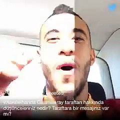 Belhanda'dan taraftara ilk mesaj